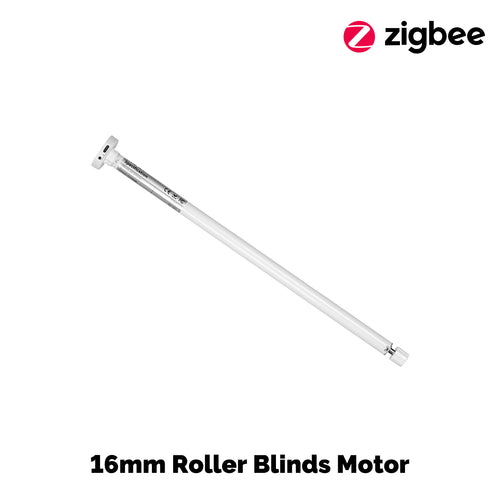 Moes Tuya ZigBee Rechargeable 16mm Smart Roller Blinds Motor for 17/25/28mm Tubes — App & Voice Control