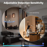Moes Tuya Zigbee Smart Human Presence mmWave Radar Detection Wall Light Switch Neutral Wire Optional EU Version, view 6