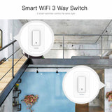 Moes WiFi 3 Way Smart Light Switches Push Button Double Switch Neutral Wire Required 100V-120V, view 2