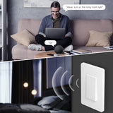 MOES Star Ring 2nd Generation Smart Single Pole 3 Way WIFI Switch 1/2/3/4 Gang US Standard, view 5