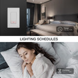 MOES Star Ring 2nd Generation Smart Single Pole 3 Way WIFI Switch 1/2/3/4 Gang US Standard, view 6