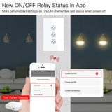 Moes ZigBee Smart Dimmer Switch, Multi-gang Smart Light Dimmer Switch, US Single Pole Neutral Wire Required, view 6