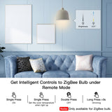 Moes ZigBee IP55 Waterproof Smart Button Scene Switch & Wireless Remote Dimmer, view 4