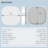 Moes ZigBee IP55 Waterproof Smart Button Scene Switch & Wireless Remote Dimmer, view 6
