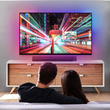 MOES Smart WiFi Ambient Lighting TV Backlight 4K HDMI 2.0 Sync Box LED Light Strip Music, view 3
