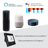 Moes WiFi Smart Central Air Conditioner Thermostat Temperature Controller 2/4 Pipe 3 Speed Fan Coil Unit, view 3