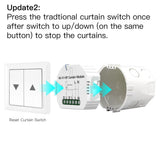 MOES WiFi Mini DIY Smart Curtain Switch Module APP Voice Control Electric Curtain Motor Relay, view 3