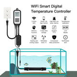 Moes WiFi Digital Temperature Controller Thermostat Outlet Plug Heating and Cooling Mode US/EU, view 2