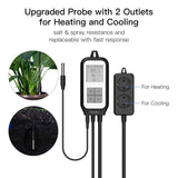 Moes WiFi Digital Temperature Controller Thermostat Outlet Plug Heating and Cooling Mode US/EU, view 5