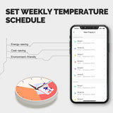 MOES WiFi Smart Home Heating Knob Thermostat Temperature Controller For Water Gas Boiler Electric Heating, view 5