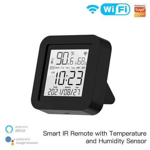 Moes Wi-Fi Smart IR Remote Control with Temperature and Humidity Sensor for Air Conditioner TV AC