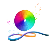 Moes Wifi Smart LED Neon Light Strip RGB Color Led Tape Lamp for TV Backlight, Home Party Decor, view 2