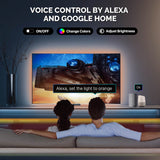 Moes Wifi Smart LED Neon Light Strip RGB Color Led Tape Lamp for TV Backlight, Home Party Decor, view 4