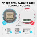 Moes WiFi Mini DIY Smart Light Switch Module Relay Timer 1/2 Gang, view 2