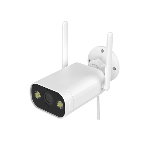 MOES WiFi  Smart Outdoor Camera HD 3MP Sound Motion Detection Color Night Vision Two-Way Audio Security Monitor