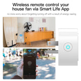 Moes WiFi Smart Power Socket Plug Brightness Adjust Timer Plug US, view 3