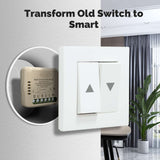 Moes WiFi Smart Curtain Switch Module Mini Design App Remote Control, view 3