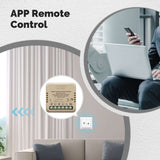 Moes WiFi Smart Curtain Switch Module Mini Design App Remote Control, view 5