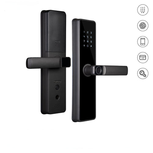 Moes WiFi/Zigbee Smart Door Lock Fingerprint Remote Unlock Antihijack Tamper Alarm Multiple Unlocking