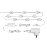 Moes WiFi Smart Eaves String LED Lights Outdoor IP67 Waterproof 1600 Million RGB Color, view 2
