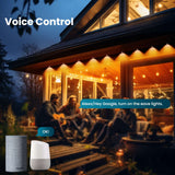 Moes WiFi Smart Eaves String LED Lights Outdoor IP67 Waterproof 1600 Million RGB Color, view 4
