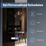 Moes WiFi Smart Light Wall Touch Switch No Neutral Wire Required EU Standard, view 4