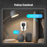 Moes WiFi Smart Plug 16A EU Socket Outlet 2USB 1Type-C Fast Charging Power Electricity Monitor, view 6