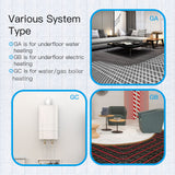 Moes WiFi Programmable Thermostat Room Temperature Controller for Water/ Electric /Gas /Boiler floor Heating, view 4