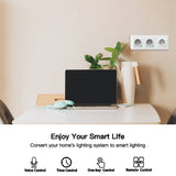 Moes WiFi Smart Light Wall Switch Socket Outlet Push Button EU Version, view 4