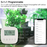 Moes WiFi Smart Plant Water Pump Watering Machine Automatic Micro-drip Irrigation System Dual Pump Watering Timer, view 6