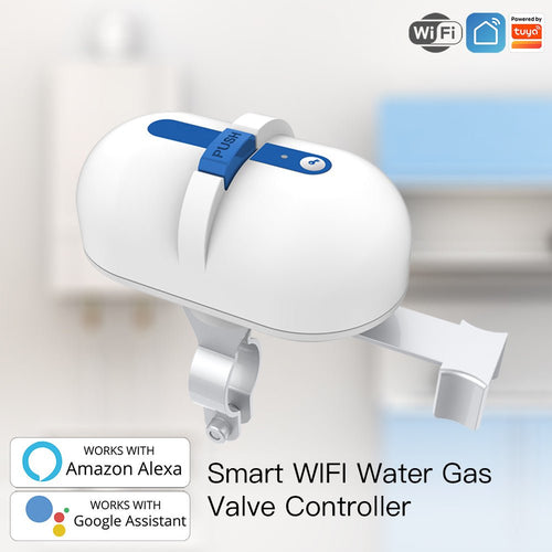 Moes WiFi Smart Water Gas Valve Controller Pipeline Auto Shut OFF