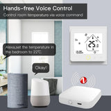 Moes ZigBee Smart Thermostat Programmable Temperature Controller for Water Floor Heating, view 4
