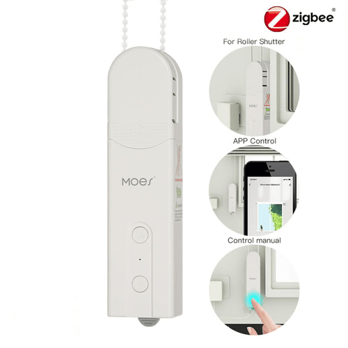 Moes ZigBee Smart DIY Motorized Roller Blinds/Shades Drive Motor 2MQTT Setup Available Am43
