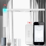 Moes ZigBee Smart Electric Motorized Splicing Curtain Tracks System,Tuya Curtain Motor with DIY Track  RF Remote, view 2