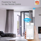 Moes ZigBee Smart Electric Motorized Splicing Curtain Tracks System,Tuya Curtain Motor with DIY Track  RF Remote, view 3
