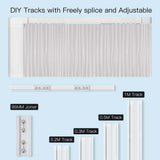 Moes ZigBee Smart Electric Motorized Splicing Curtain Tracks System,Tuya Curtain Motor with DIY Track  RF Remote, view 6