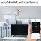 MOES ZigBee Smart Wall Socket Glass Panel Power Monitor Hub Required, view 2