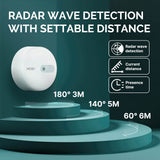 MOES ZigBee Human Presence Sensor Detector Radar Wave Detection Sensor for Home Security, view 3