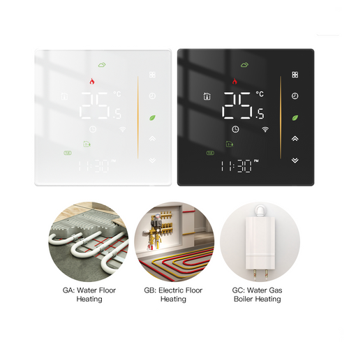 Moes Tuya Zigbee Smart Thermostat Gas/Water Heater, Room Thermostat Digital Programmable