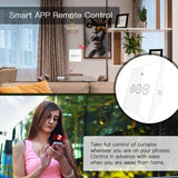 Moes ZigBee RF433 Smart Curtain Blinds Shutter Touch Switch Multi-control Neutral Wire Required US, view 5