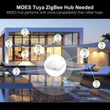 MOES ZigBee Smart LED Light Bulb Energy Efficient E27 Dimmable RGB White Color Lamp 806Lm 9W 90-250V, view 2