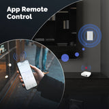 Moes ZigBee Smart Light Switch Touch Glass Panel Neutral Wire Required US Standard, view 5