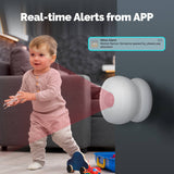 Moes Zigbee Smart PIR Sensor Human Body Infrared Motion Detector With Magnetic Base, view 4