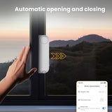Moes ZigBee Smart Sliding Window Pusher Automatic Opener Closer Solar Charging, view 4