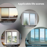 Moes ZigBee Smart Sliding Window Pusher Automatic Opener Closer Solar Charging, view 5