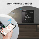 Moes Zigbee Smart Thermostat Programmable Temperature Controller Water Boiler Electric Heating, view 6