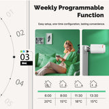 Moes ZigBee Smart Thermostatic Radiator Valve TRV Programmable App Remote Temperature Controller, view 3