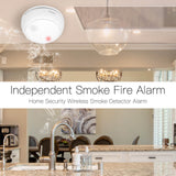 Moes ZigBee Wireless Smart Smoke Detector Fire 85dB Sound Alarm Siren Sensor, view 3