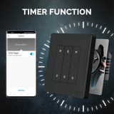 MOES ZigBee RF Smart Curtain Switch For Roller Shutter Electric Curtains Blind Motor Support Timing & Remote Control, view 3