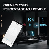MOES ZigBee RF Smart Curtain Switch For Roller Shutter Electric Curtains Blind Motor Support Timing & Remote Control, view 5